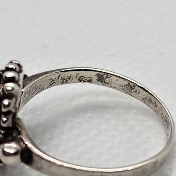 Sterling Silver & Turquoise Southwestern Ring (5) - Picture 7 of 8